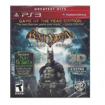 PS3 Batman Arkham Asylum: Game of the Year ( US version ) 蝙蝠俠：阿甘精神病院 美版 PS3-0686
